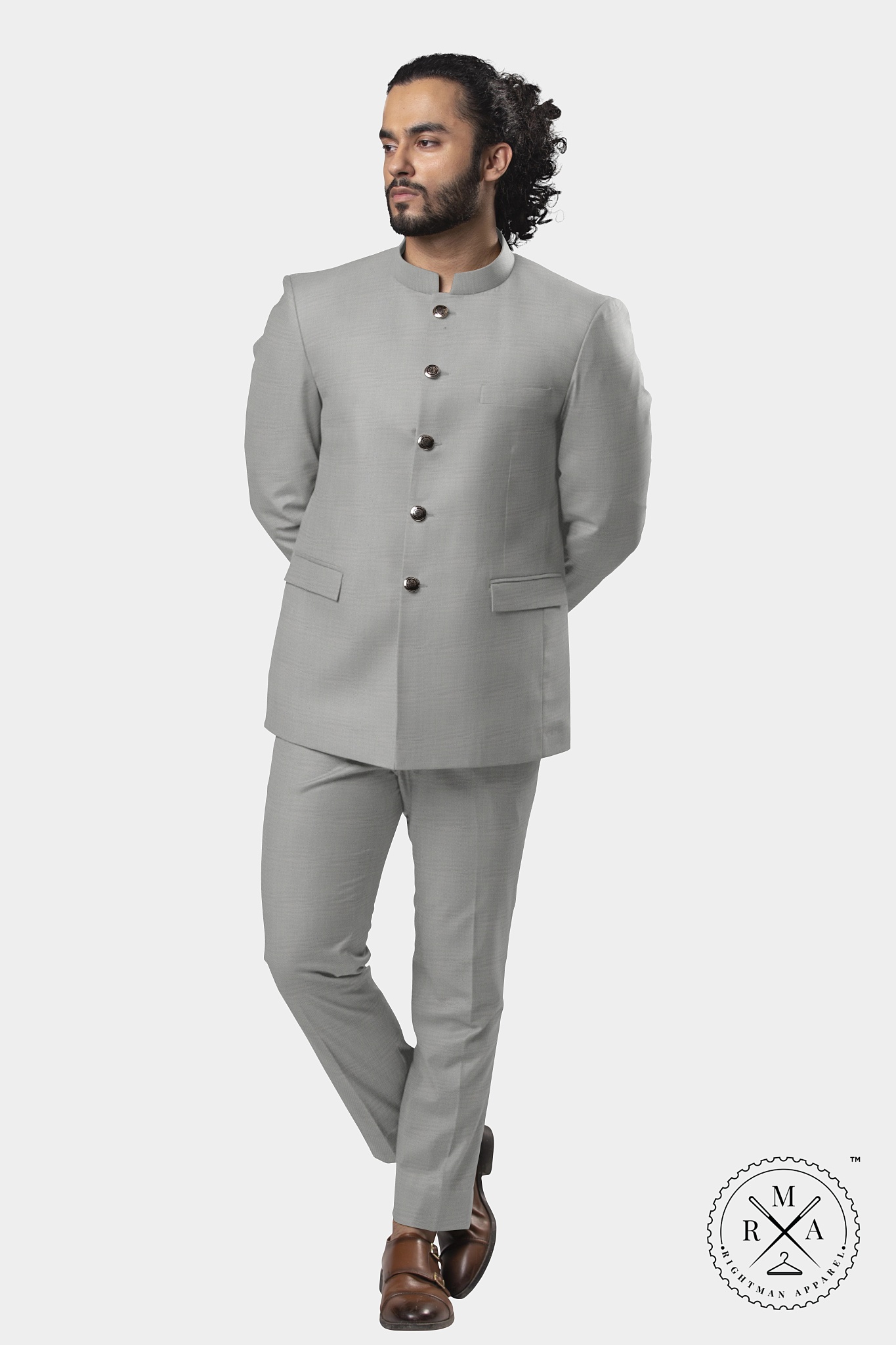 Celestial Off White Jodhpuri Suit SU239